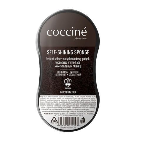 Бесцветная Губка-блеск для обуви Coccine SELF-SHINING SPONGE 8325 фото